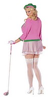 Sexy golfing costume, plus size